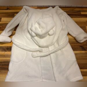 BabyGap White Fleece Robe